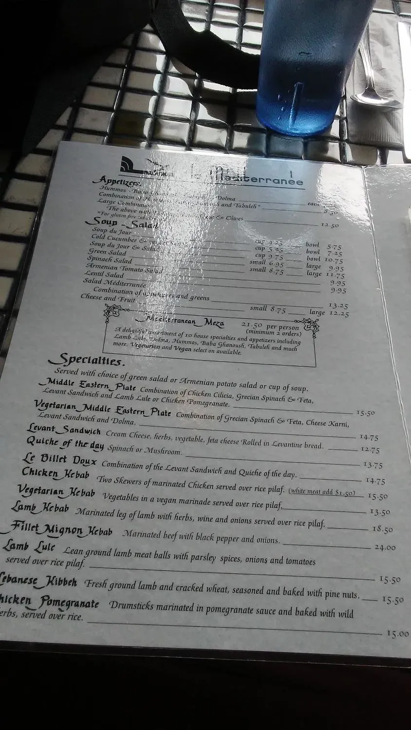 Menu 3