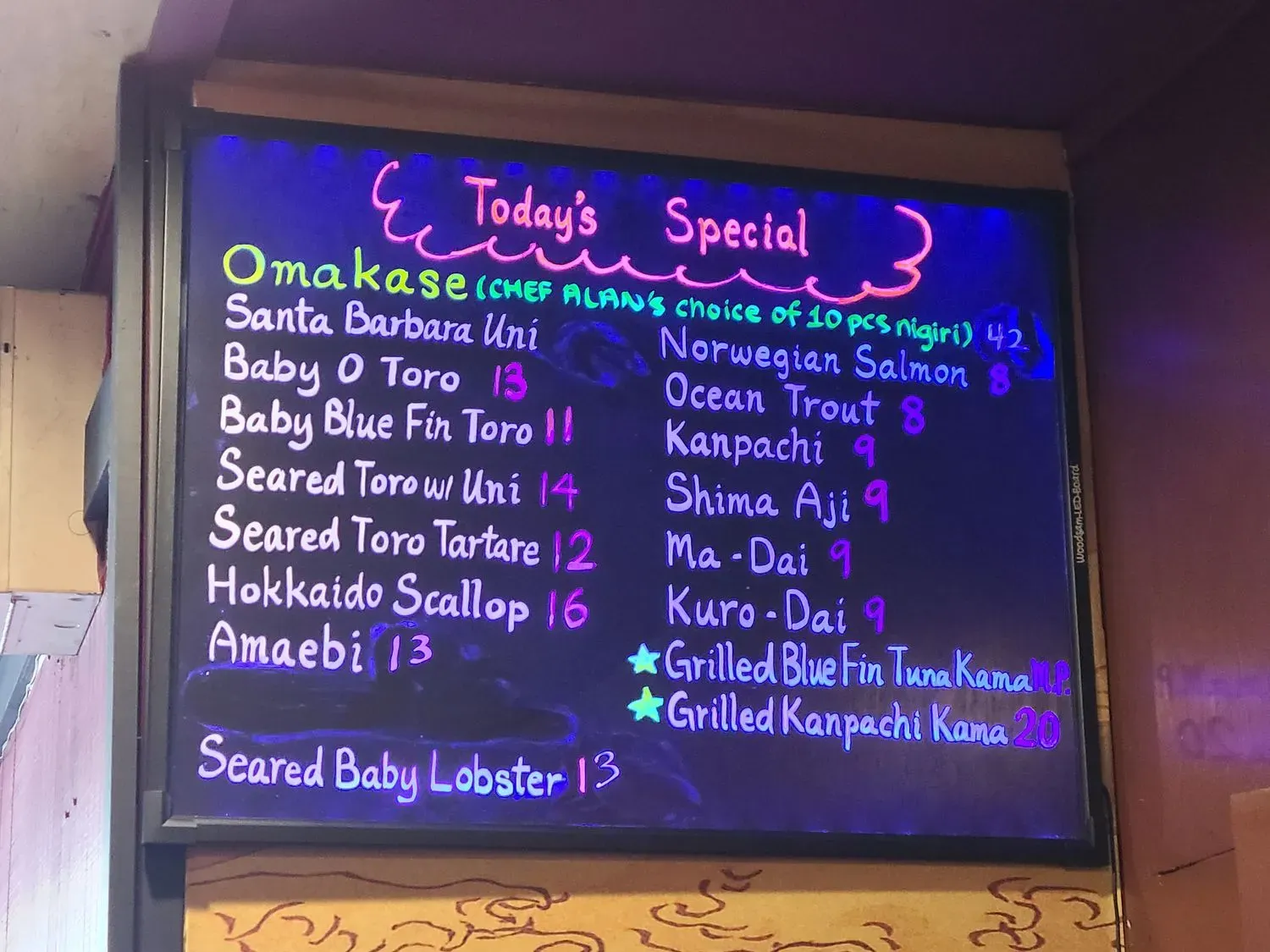 Menu 3