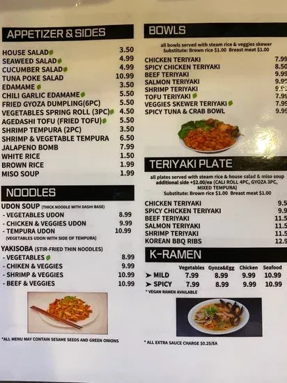 Menu 4