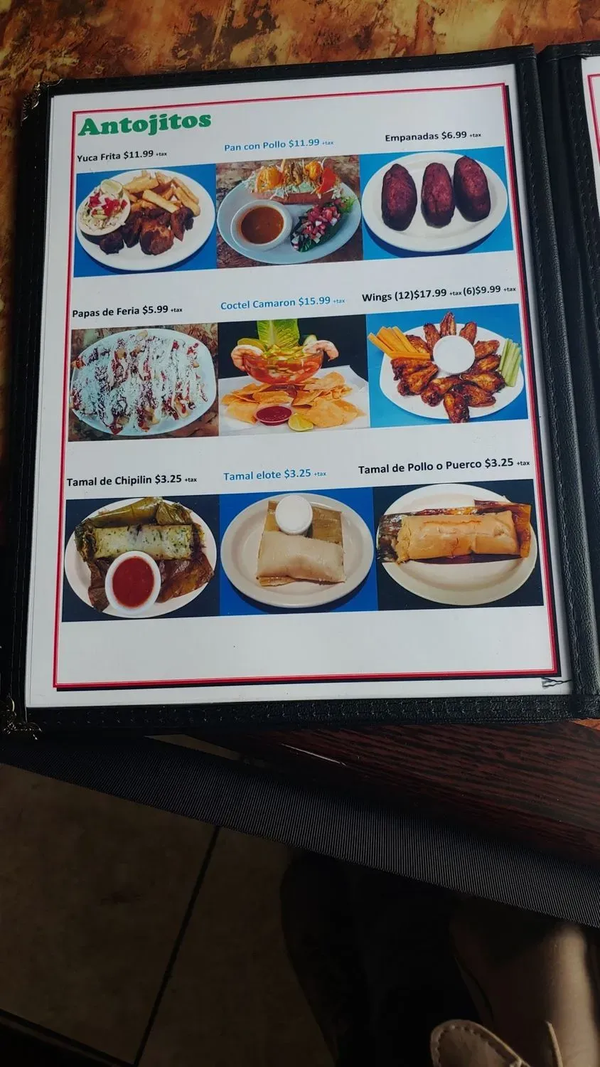 Menu 6