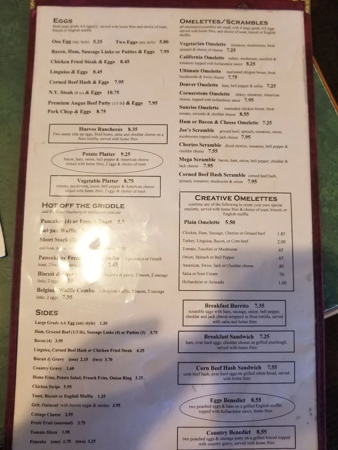 Menu 6