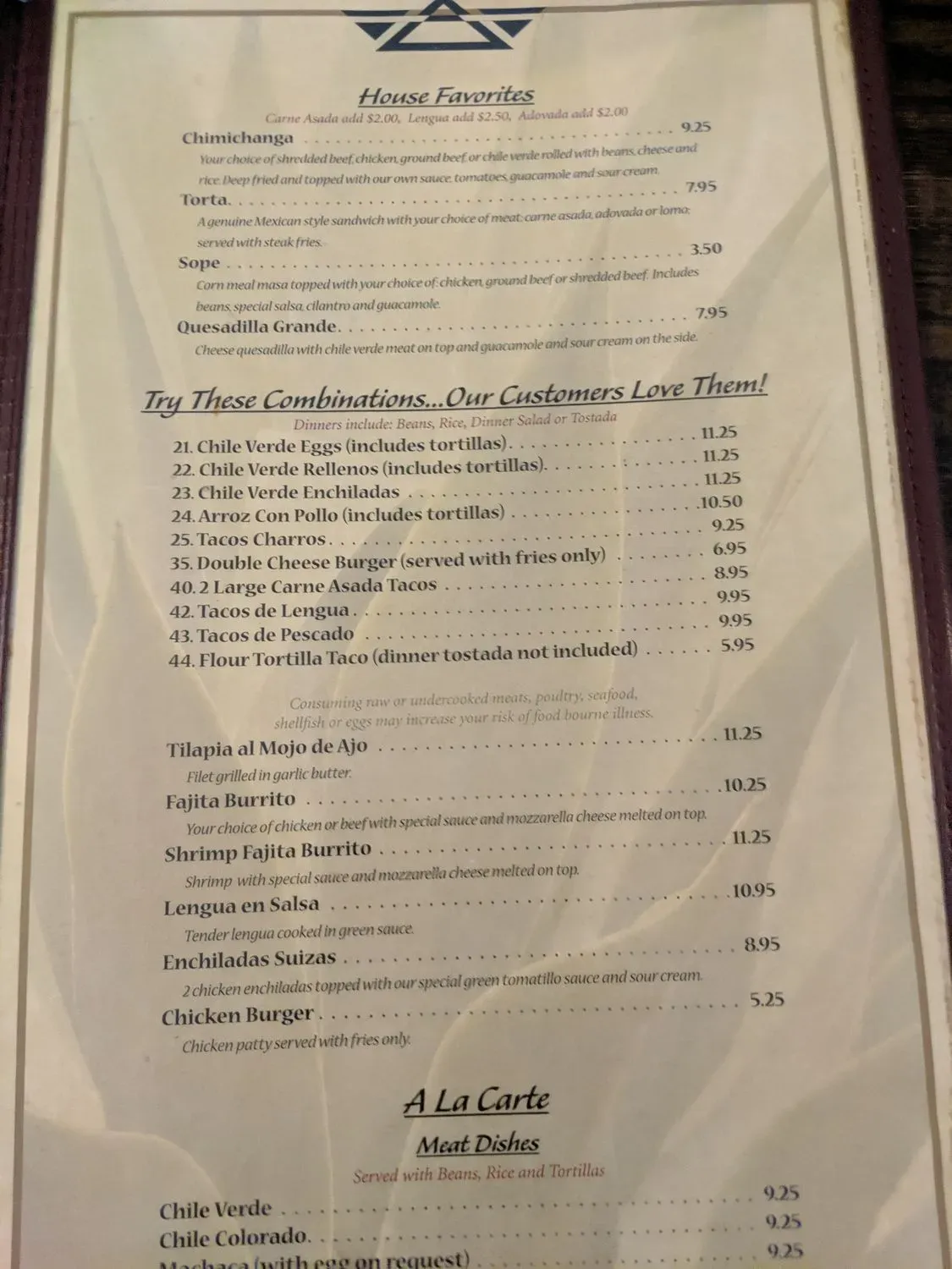 Menu 6