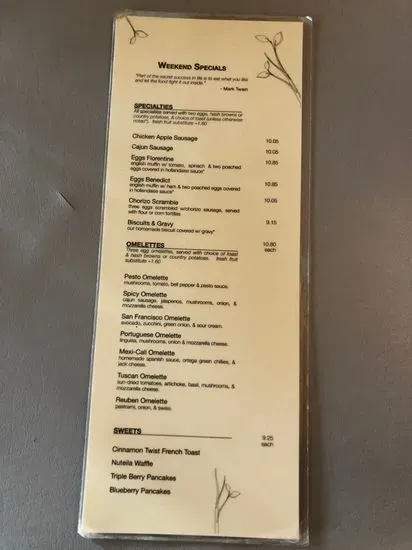 Menu 6