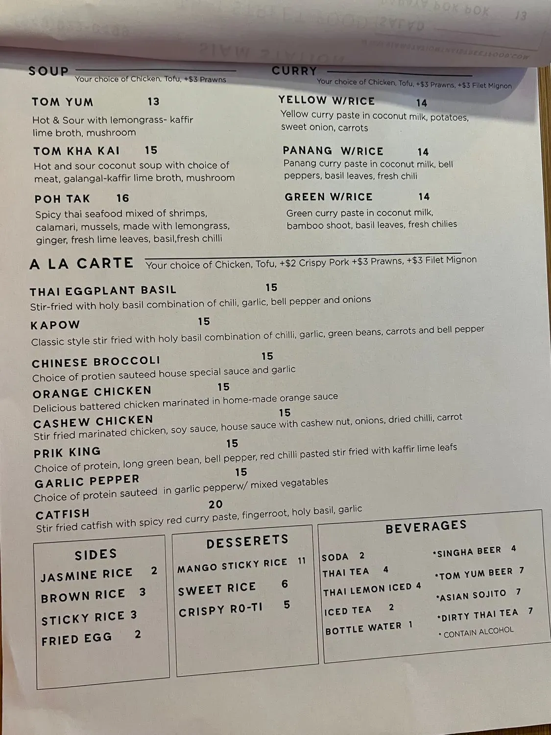 Menu 4