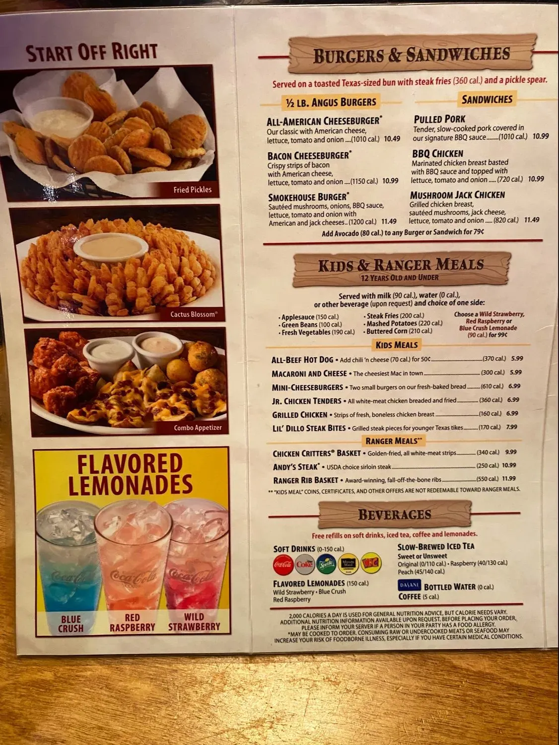 Menu 4