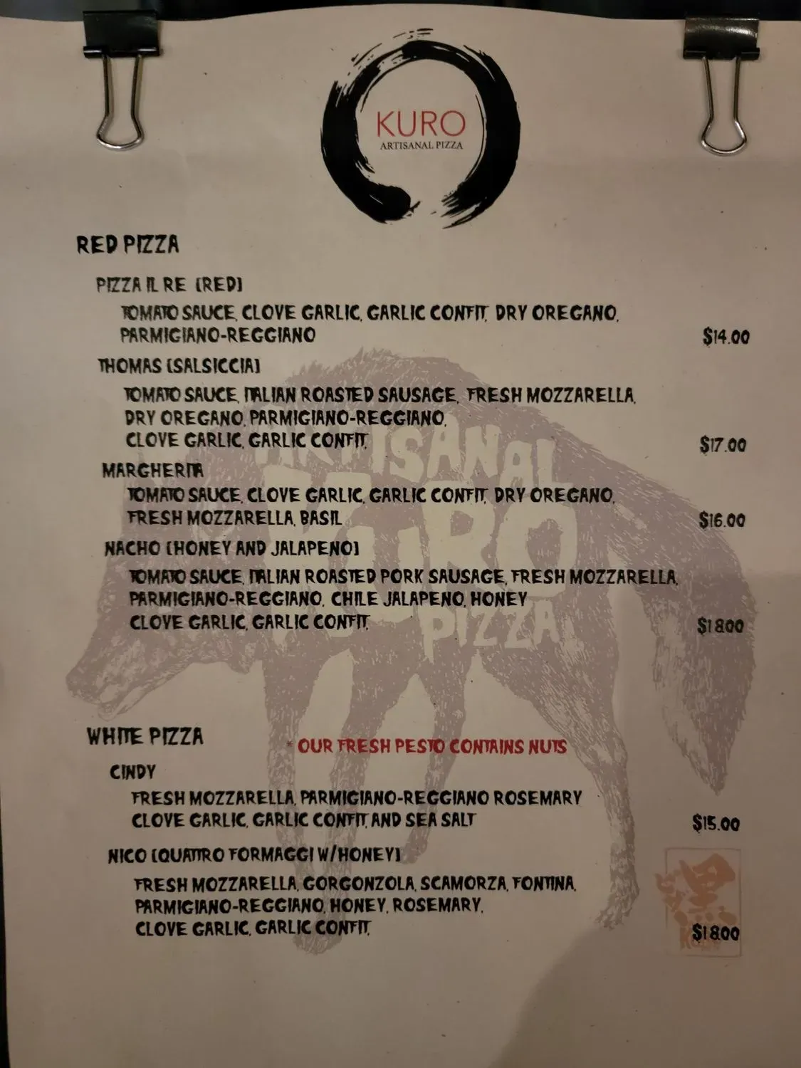 Menu 4