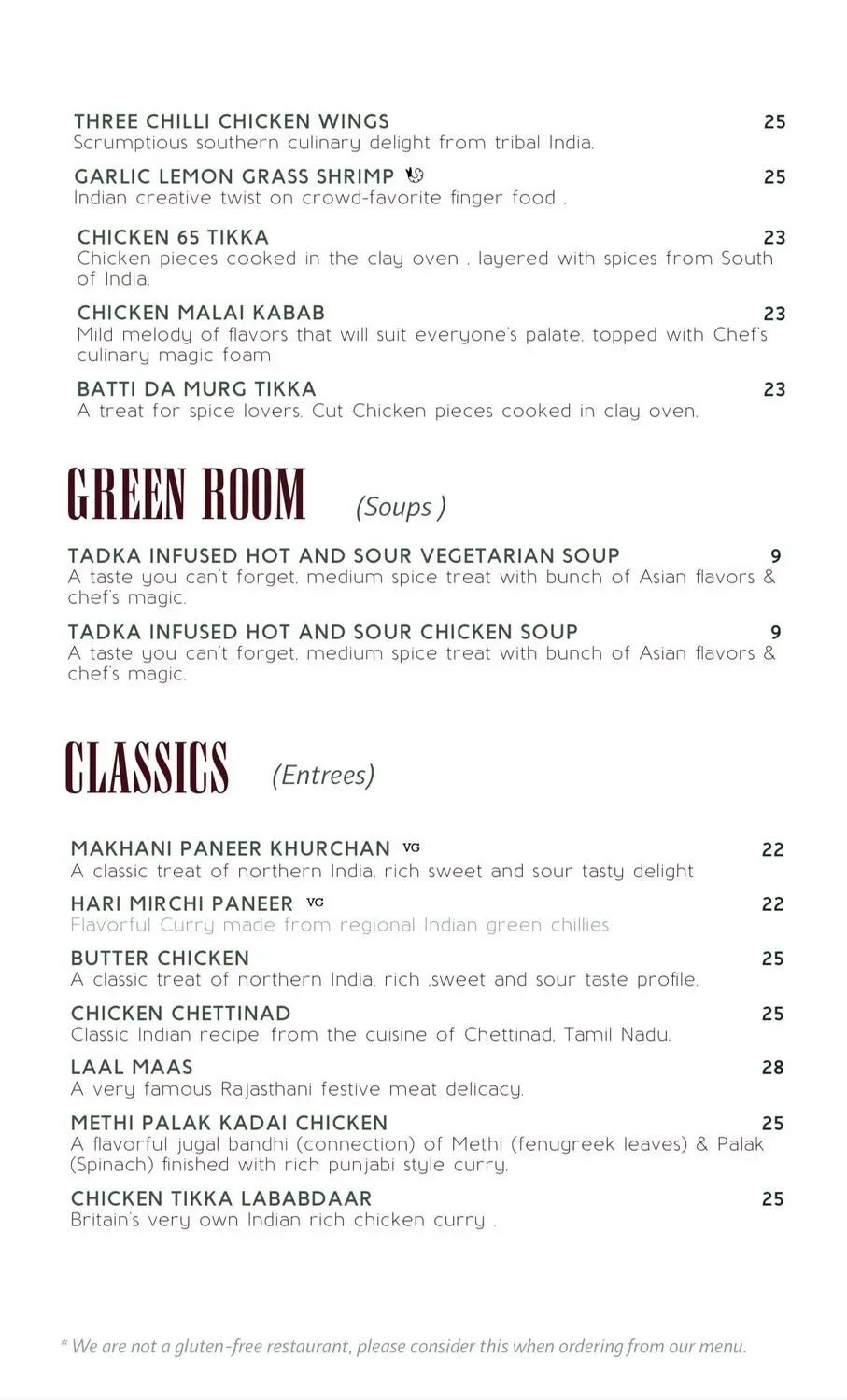 Menu 6