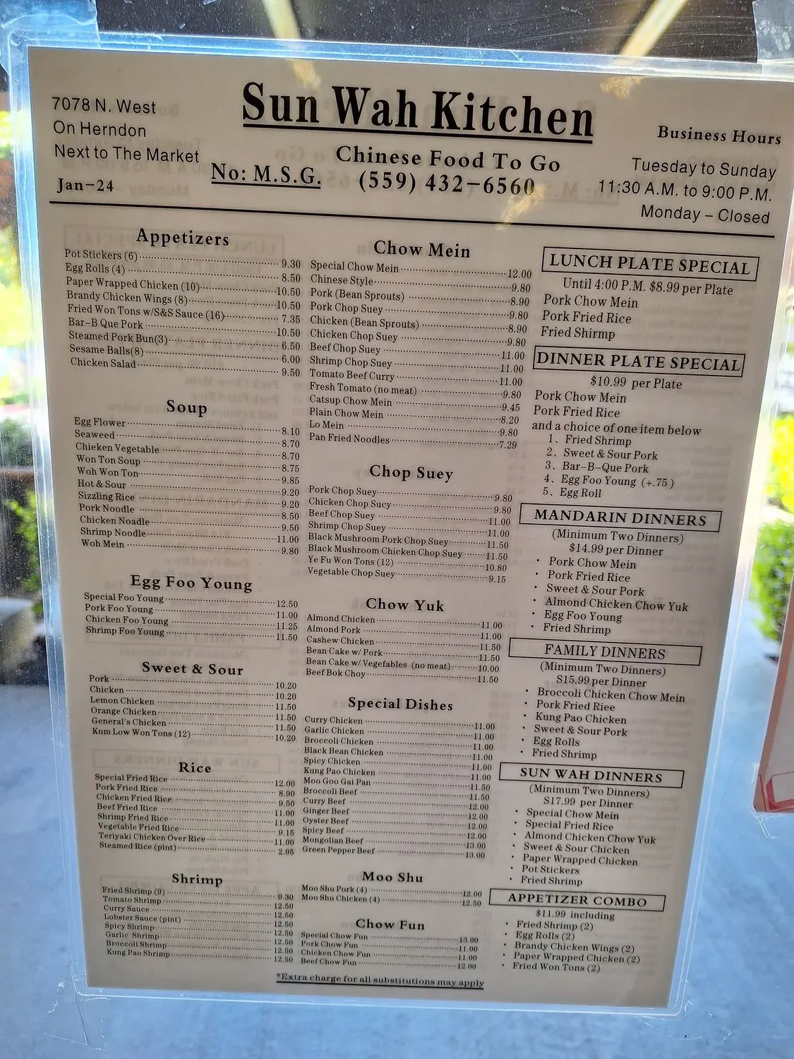 Menu 4