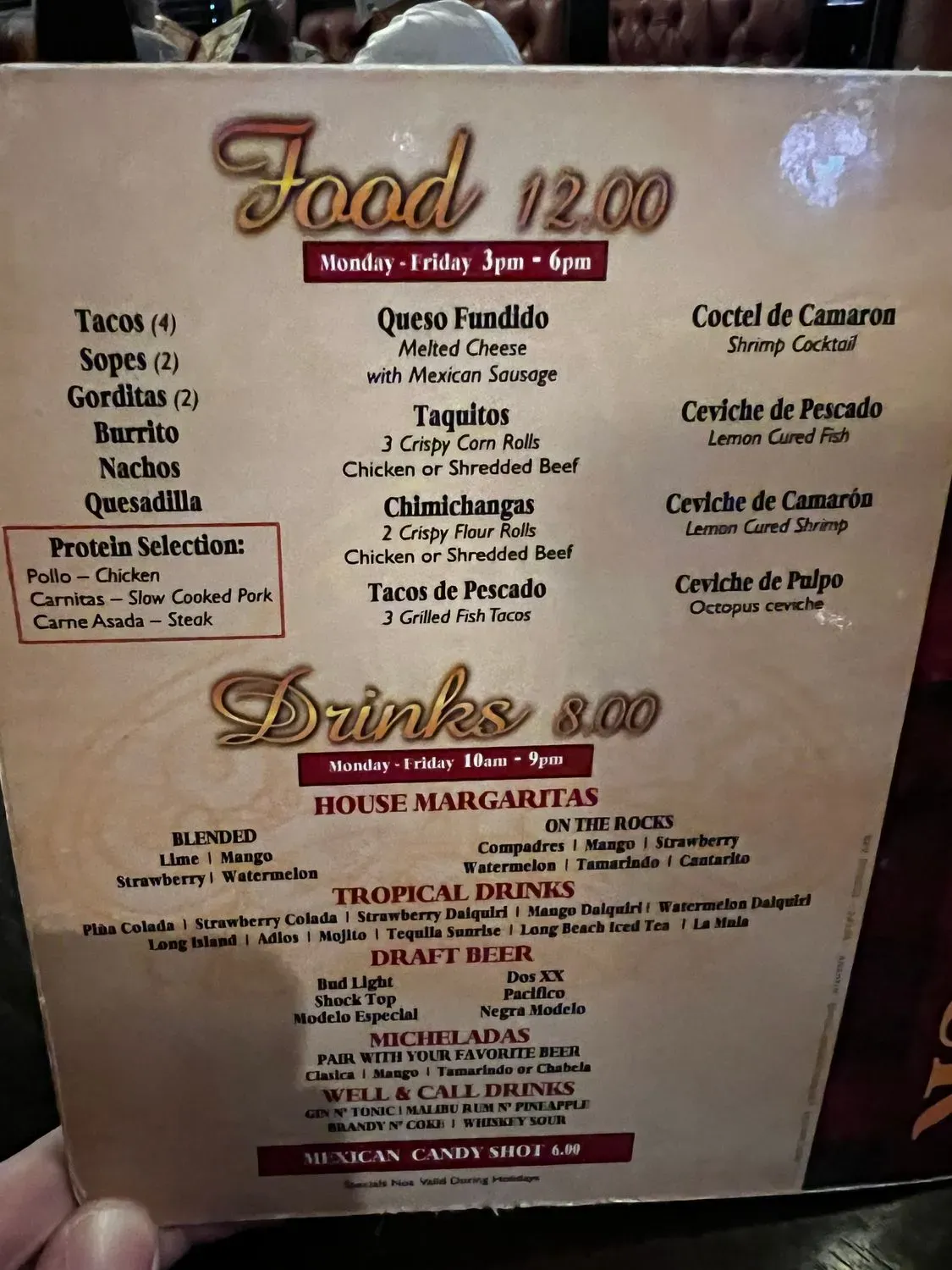 Menu 6