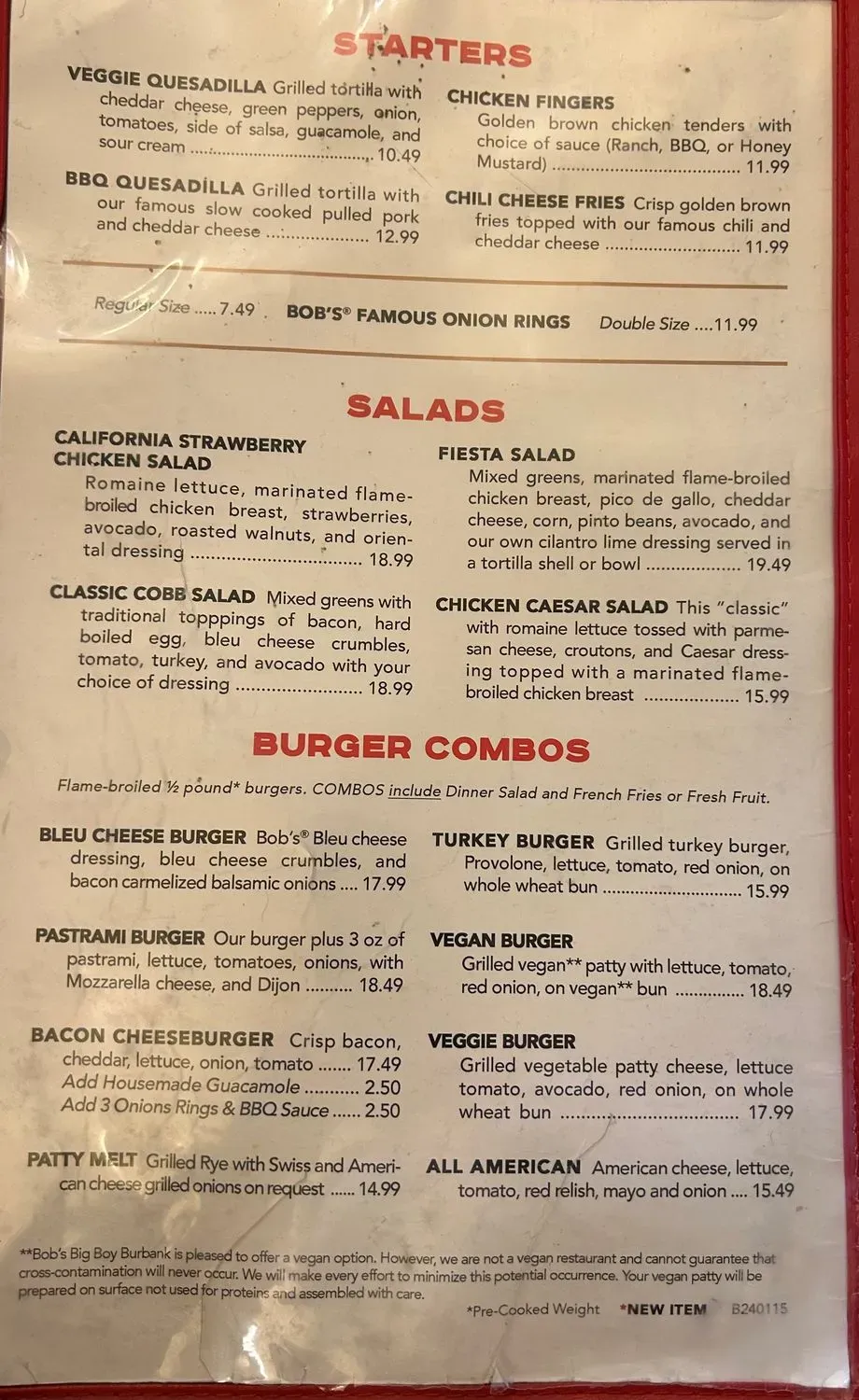 Menu 4