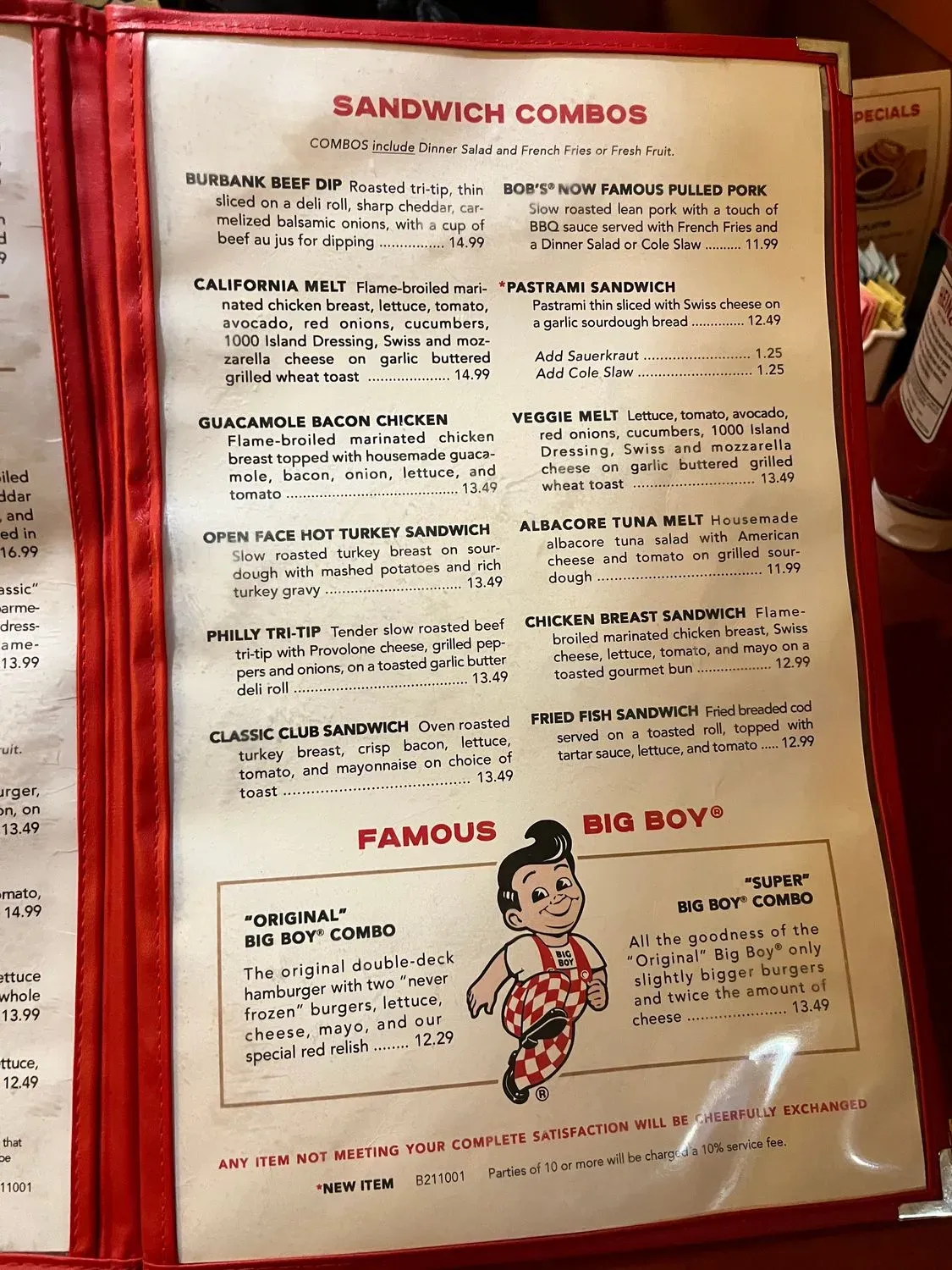 Menu 6