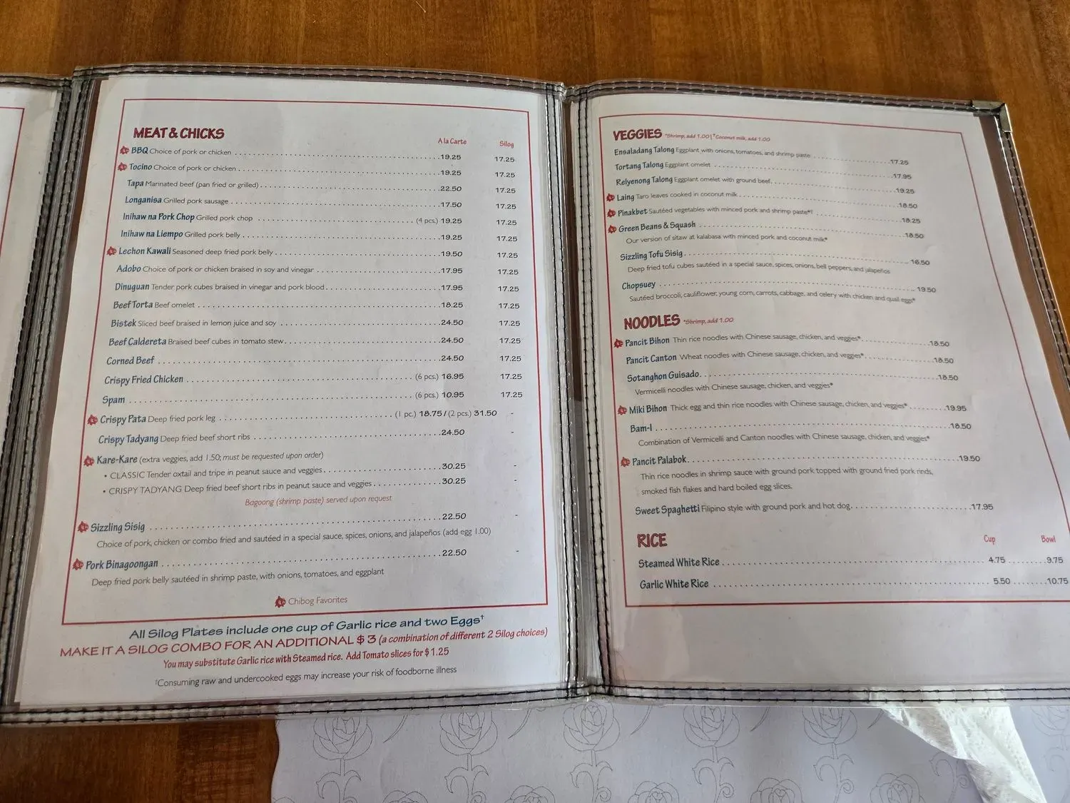 Menu 6