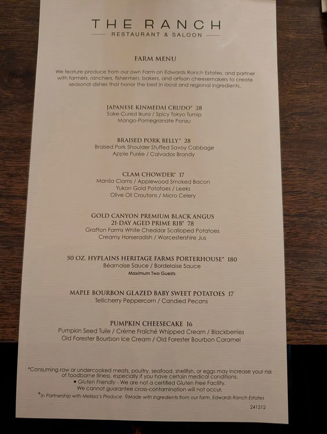 Menu 4