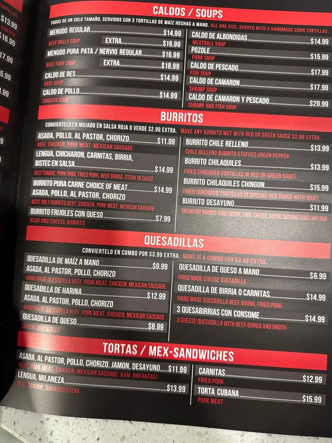 Menu 3