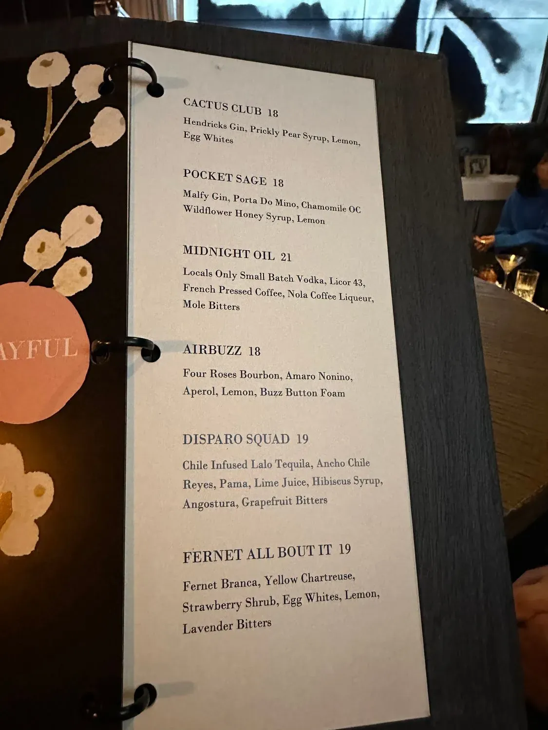 Menu 6