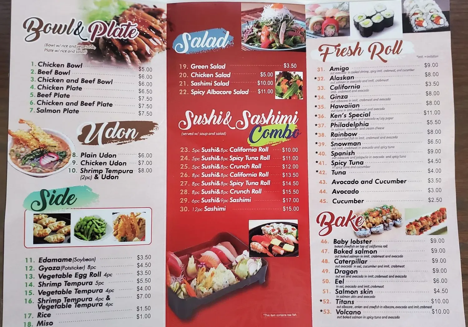 Menu 4