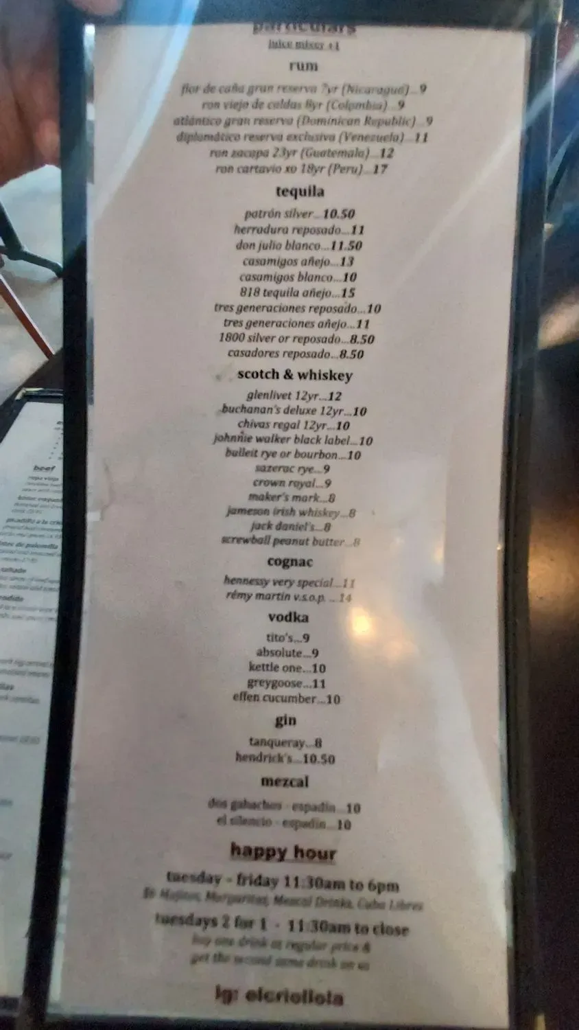 Menu 3