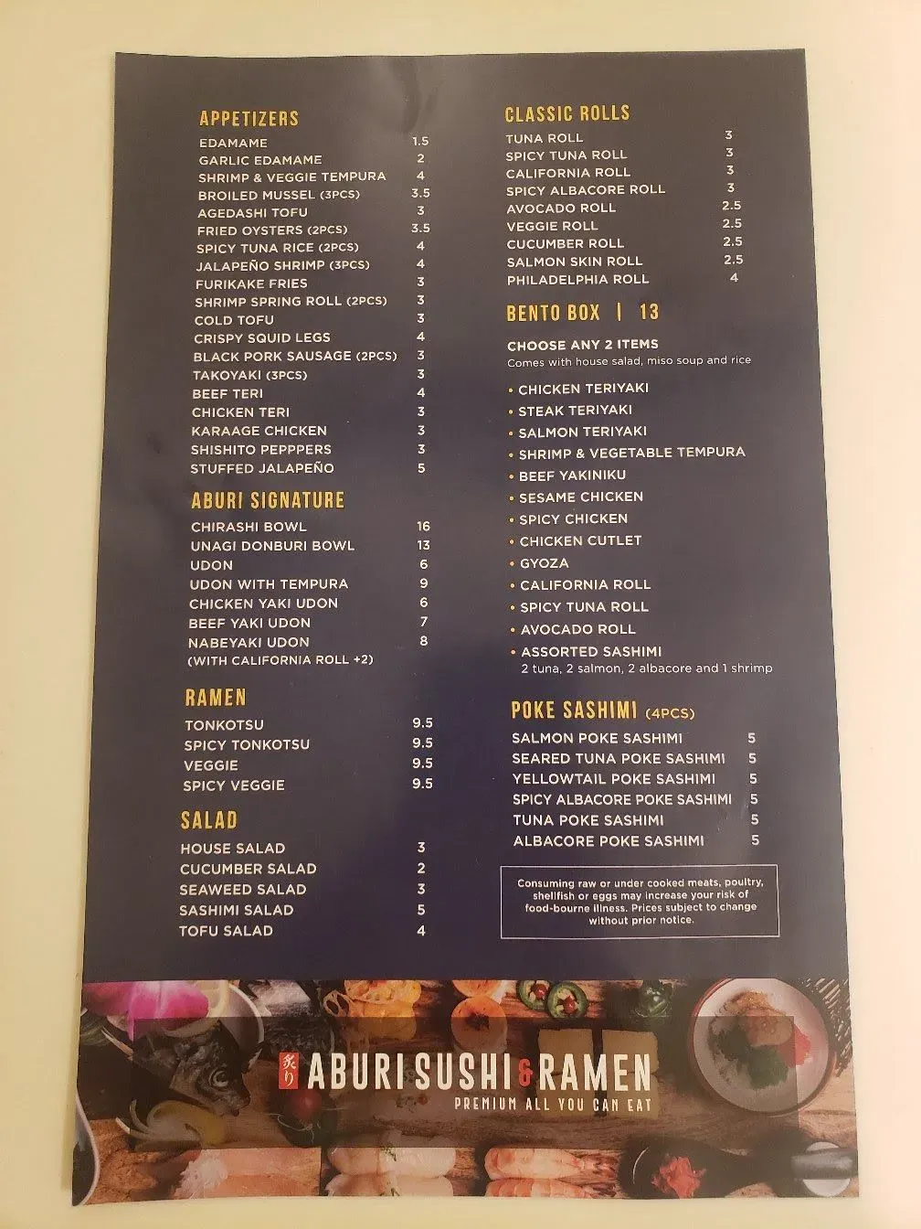 Menu 6