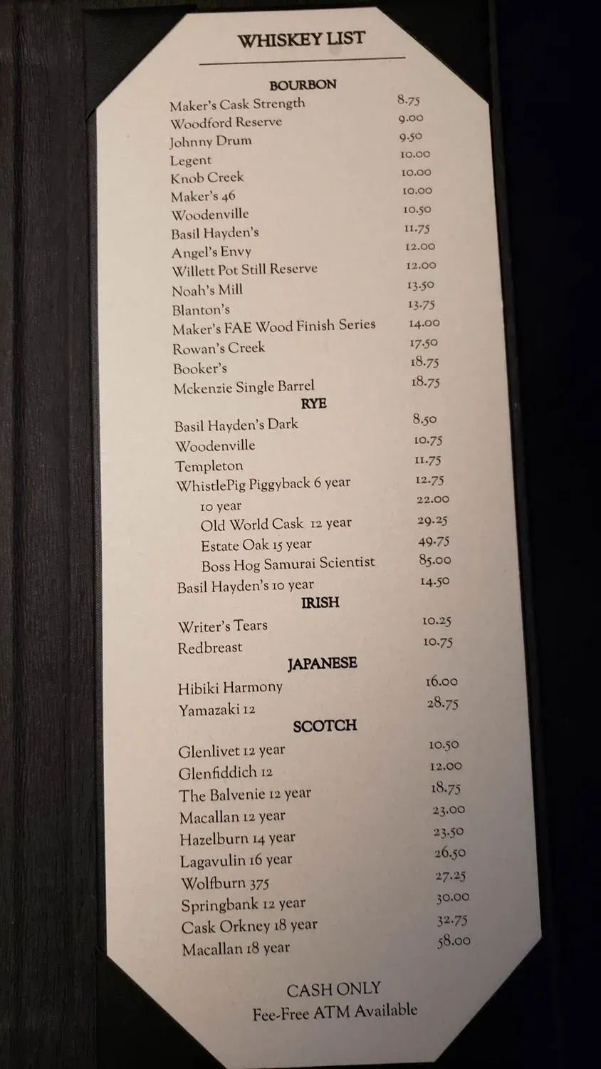 Menu 4