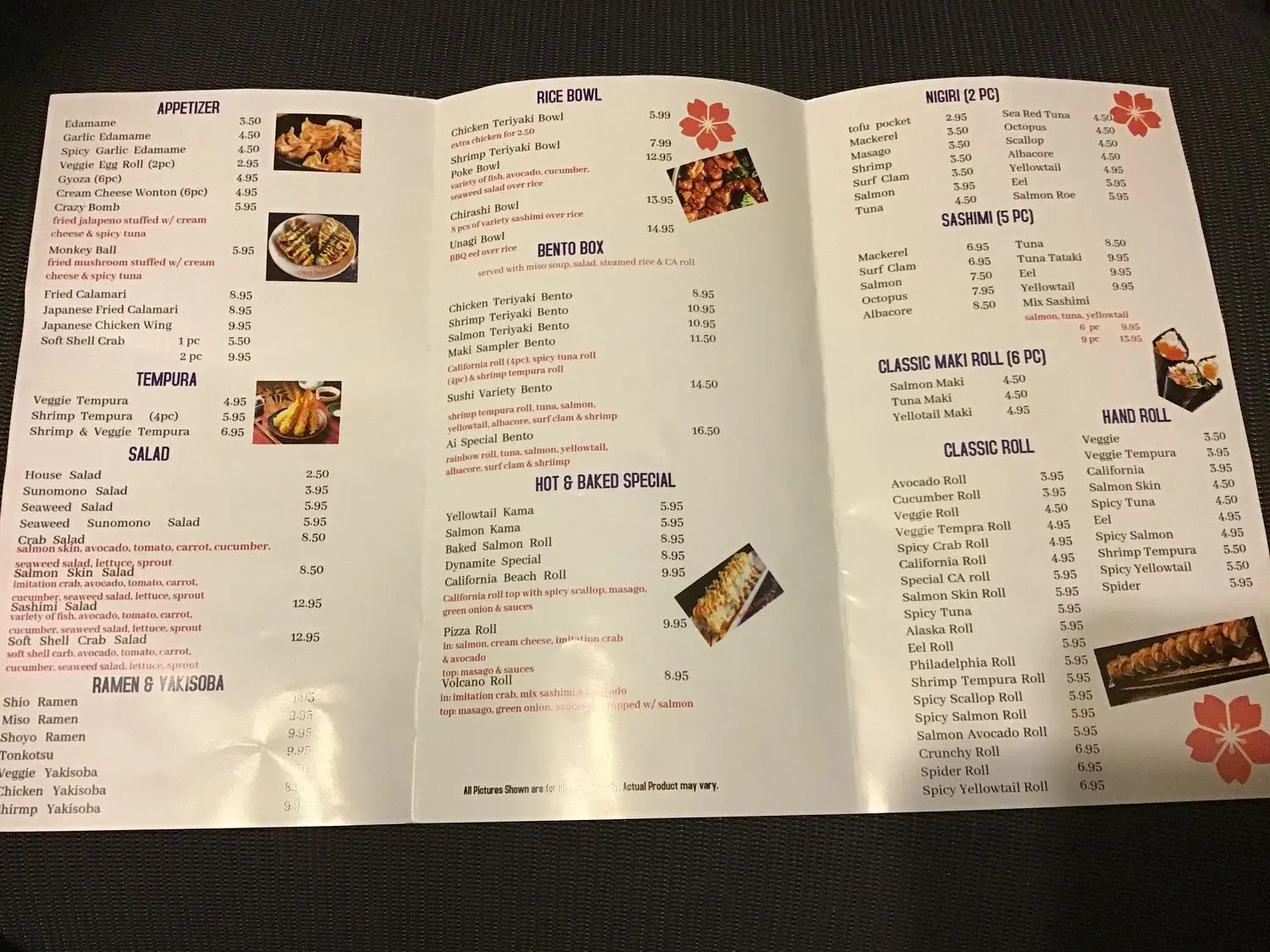 Menu 3