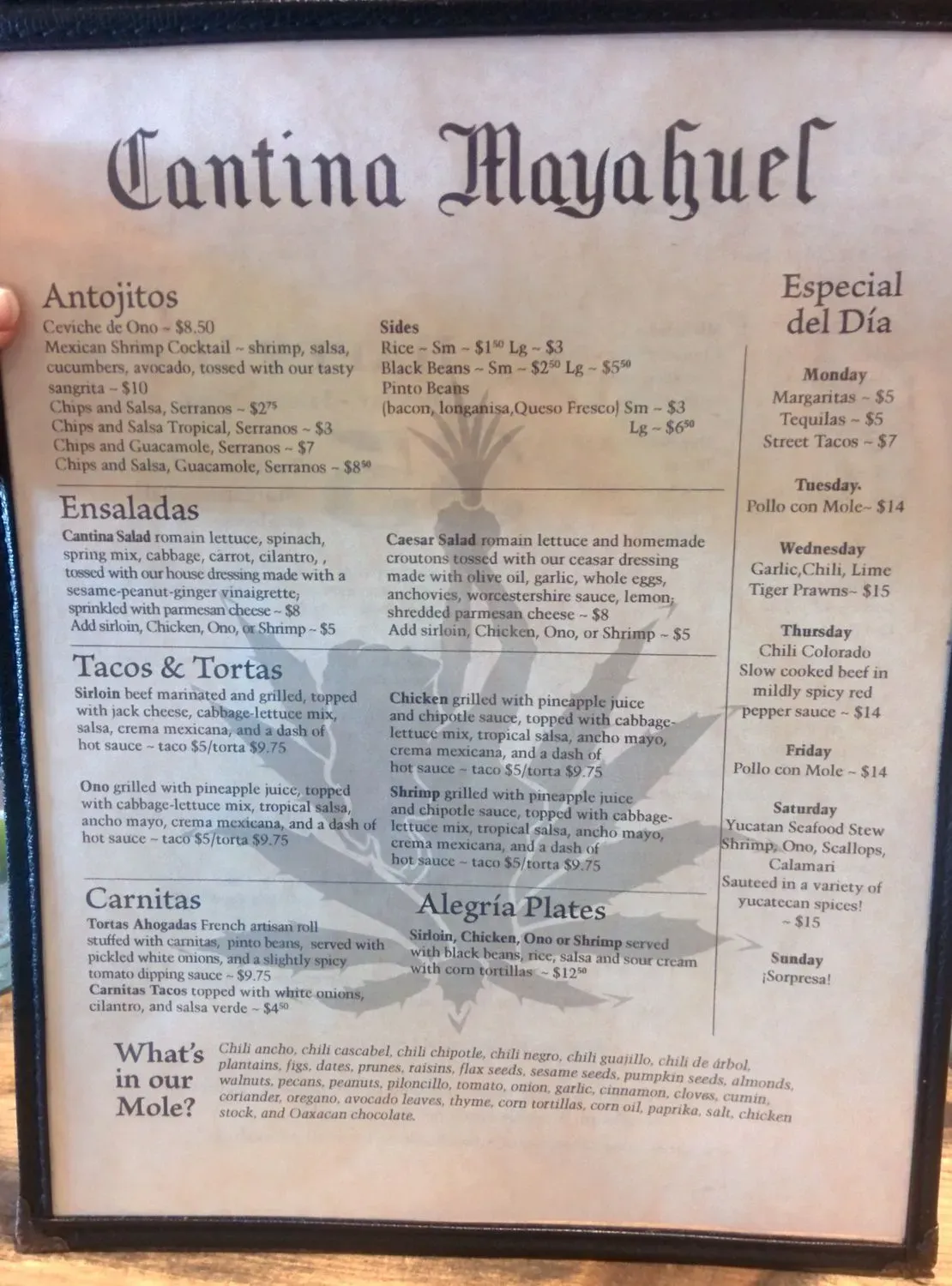 Menu 4