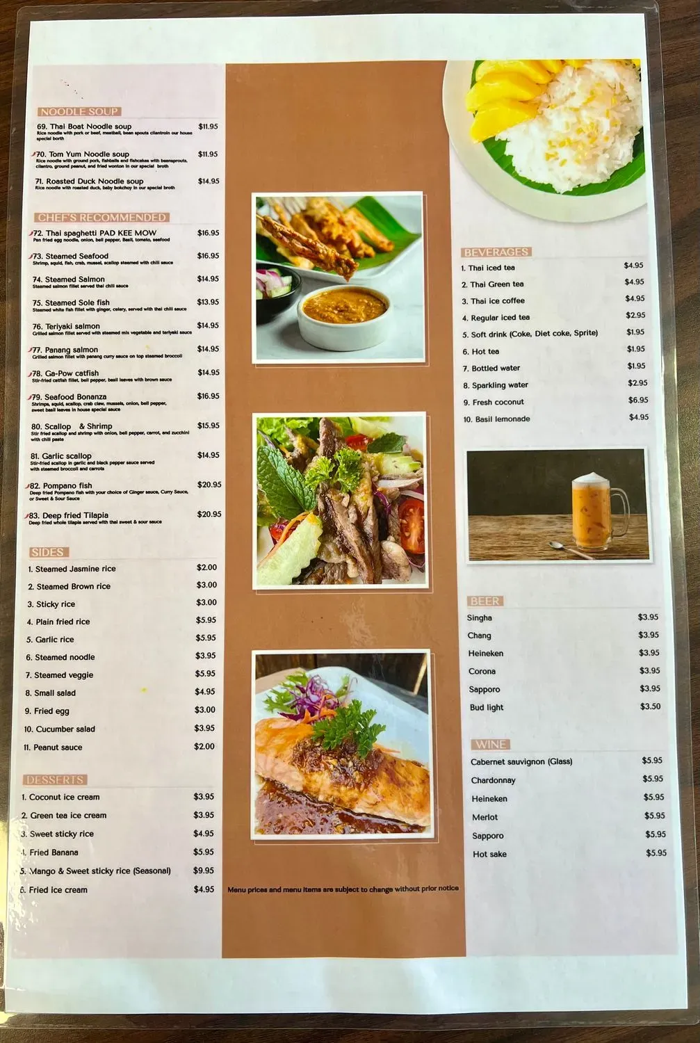 Menu 6