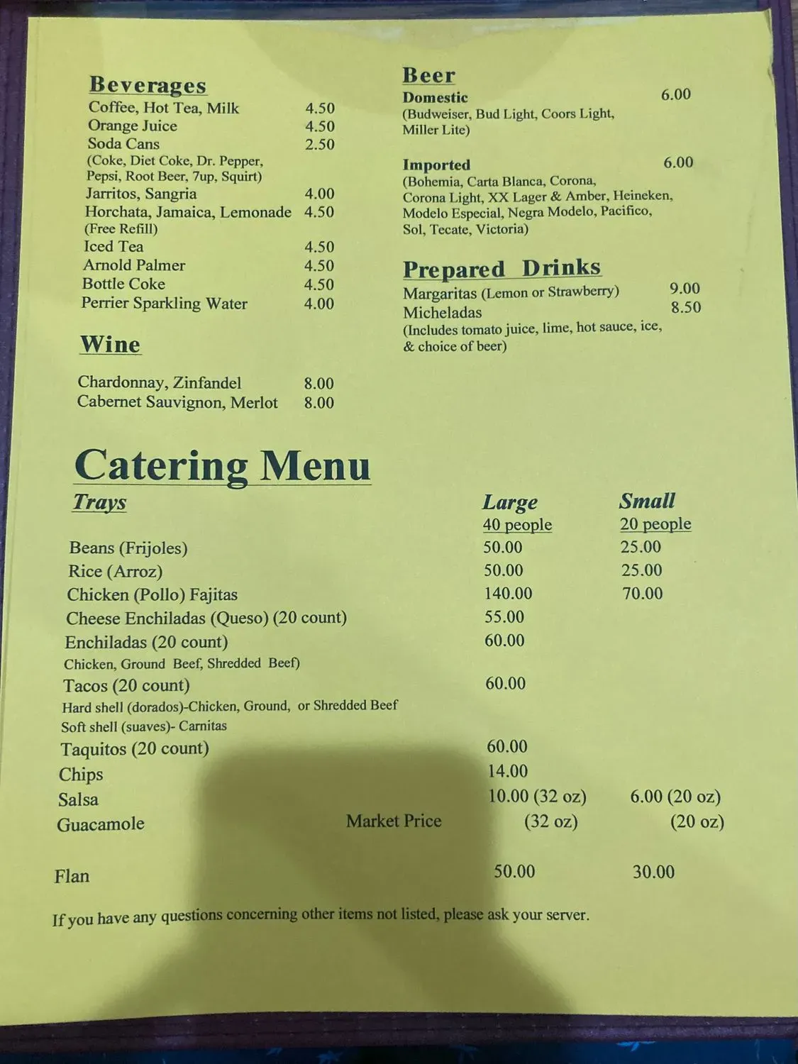 Menu 4