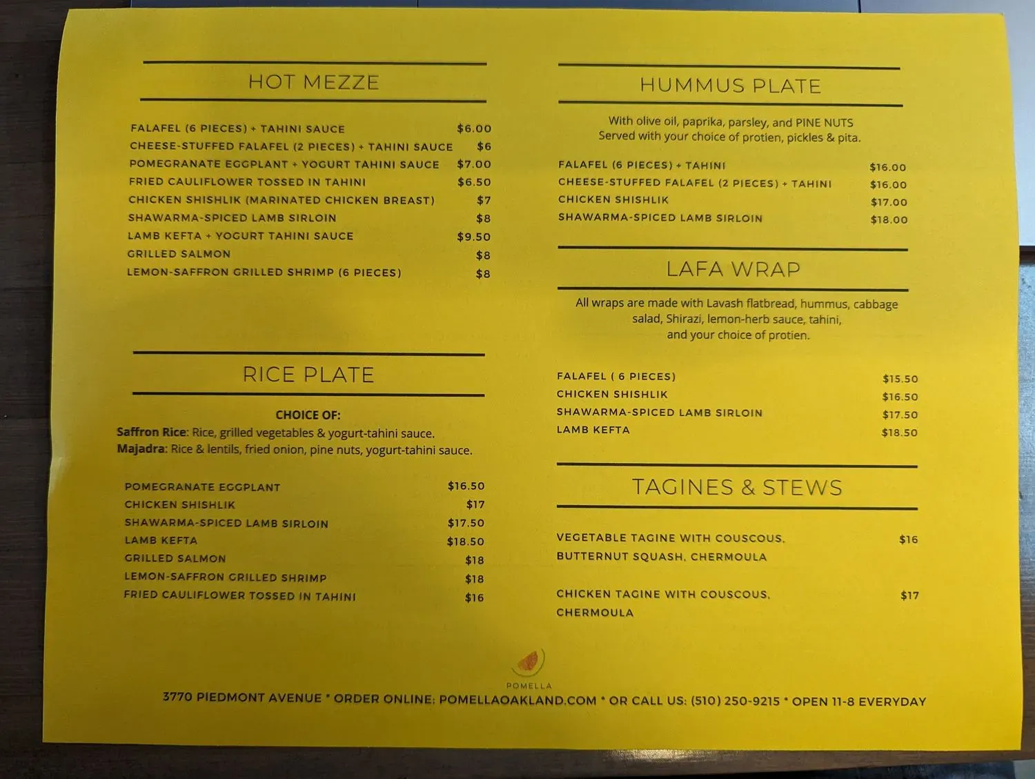 Menu 3