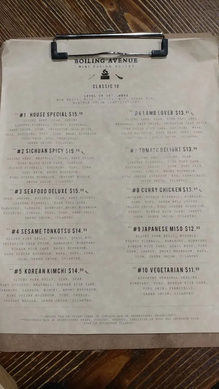 Menu 6