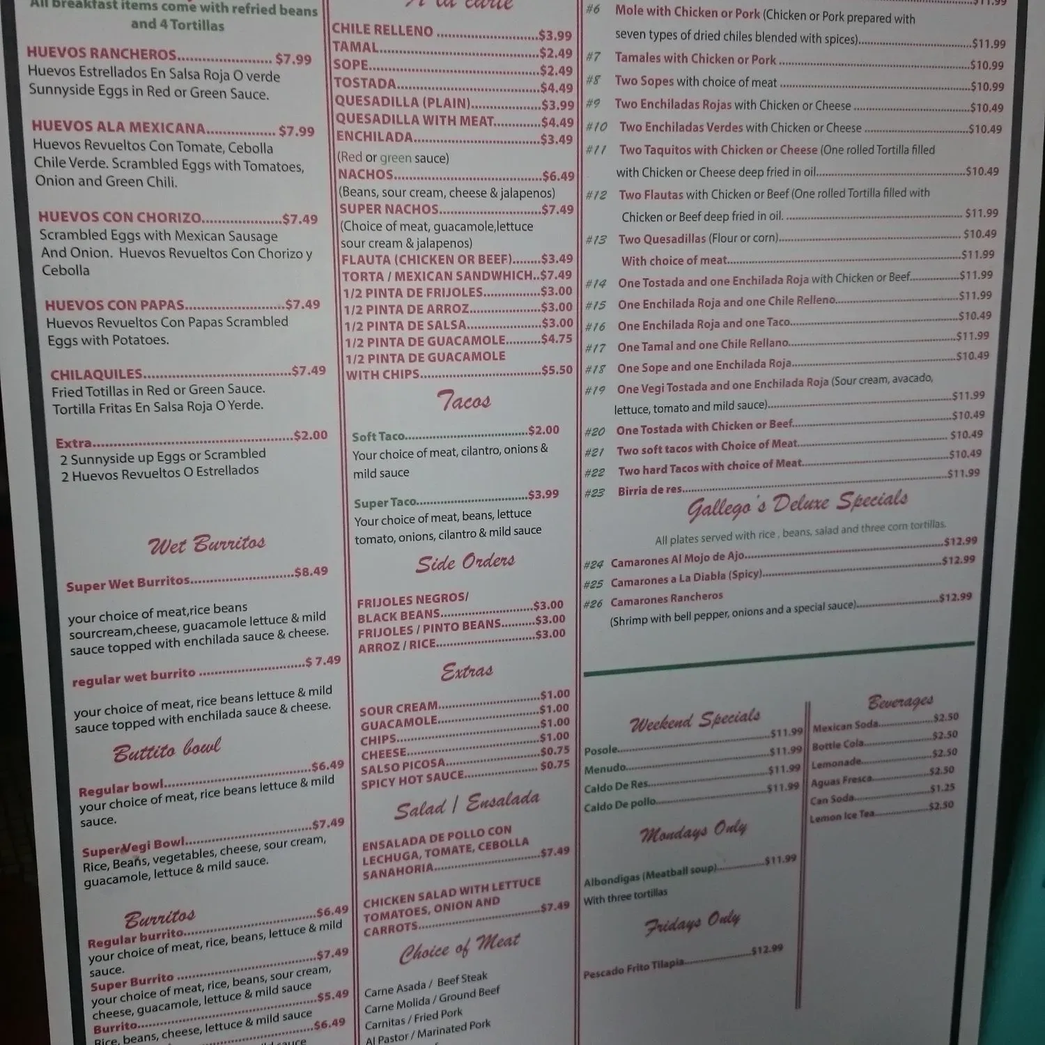 Menu 3