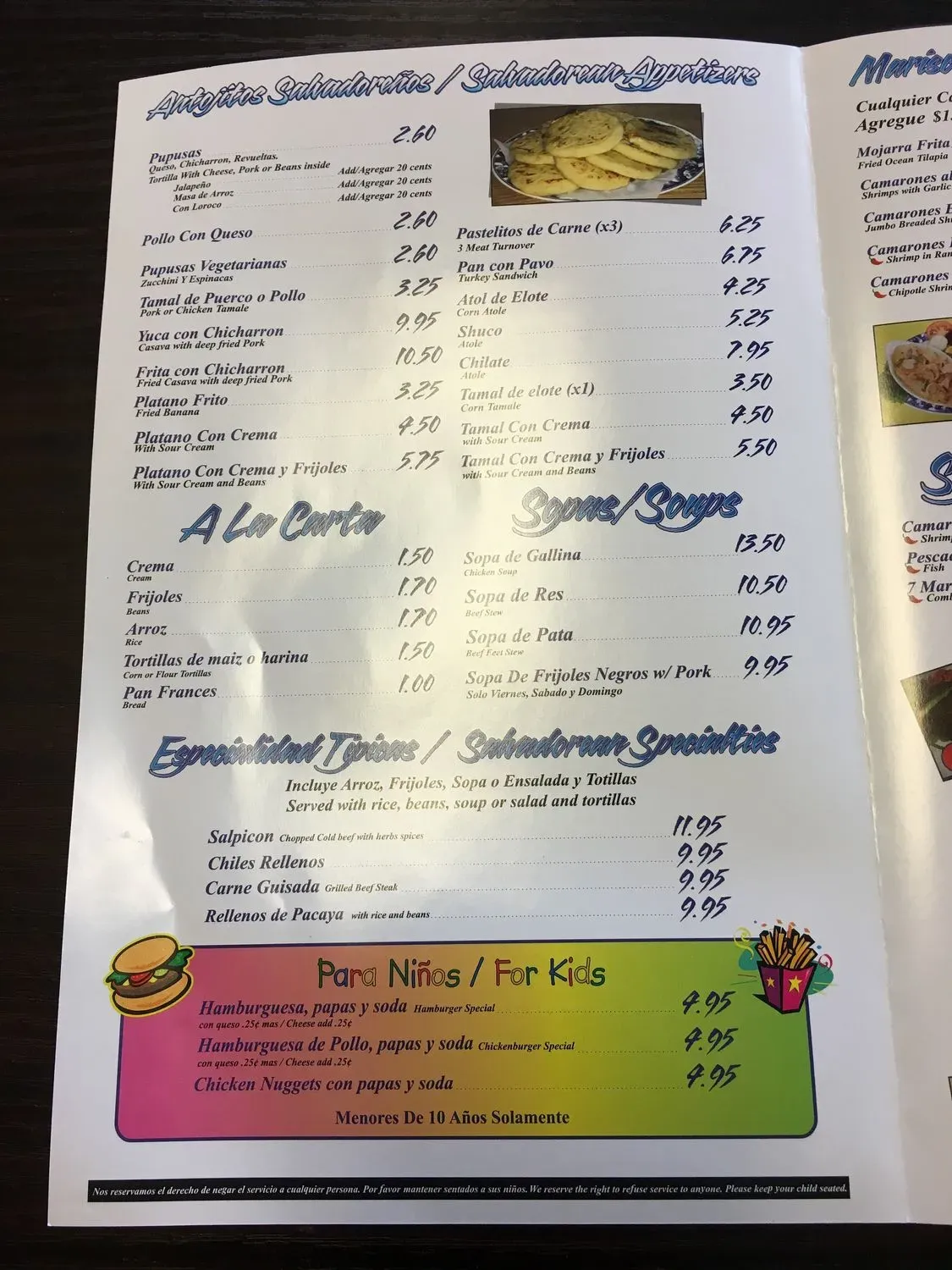 Menu 3