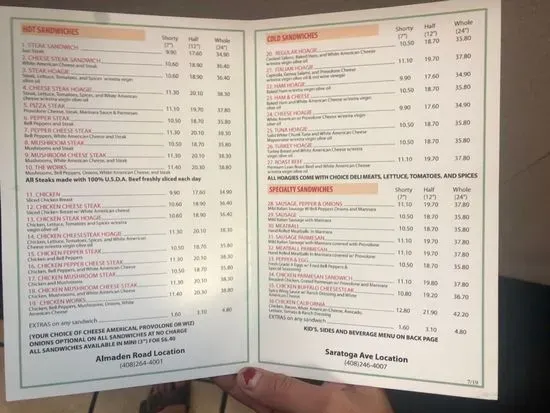 Menu 4