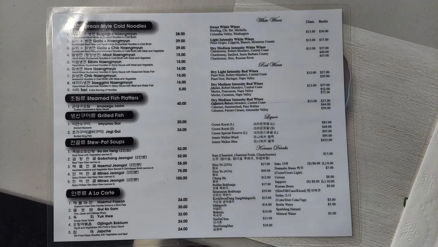 Menu 3