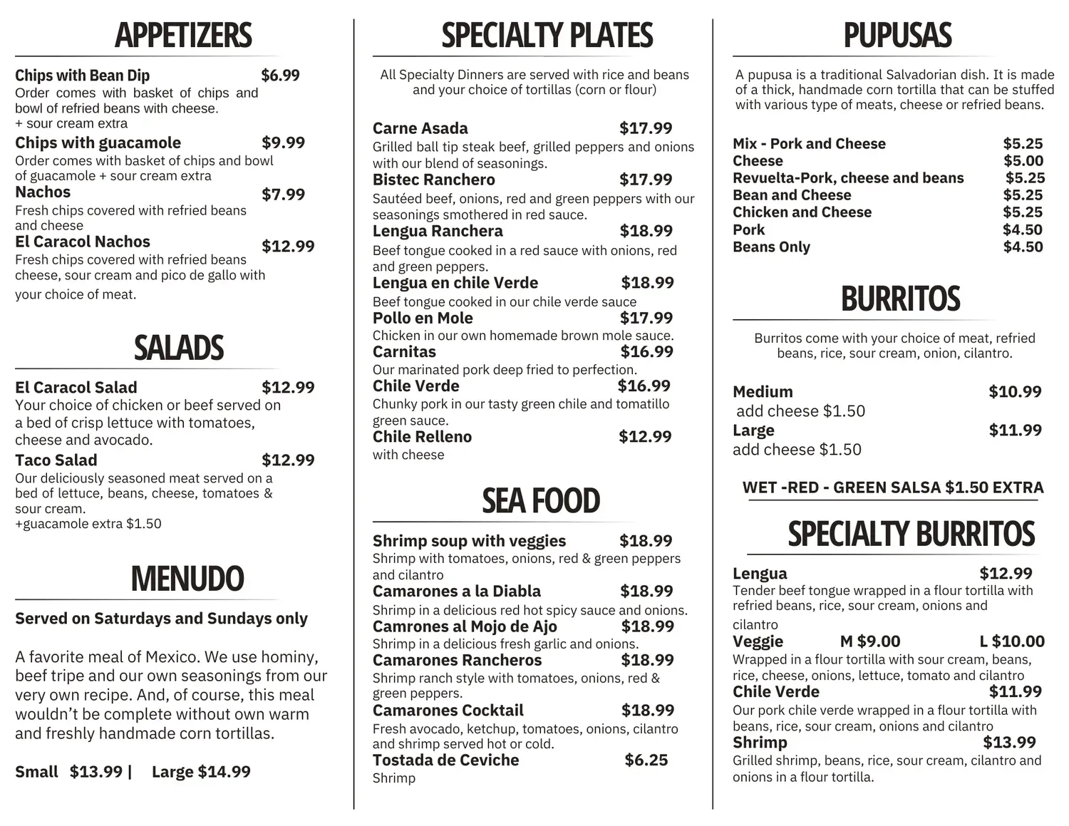 Menu 3