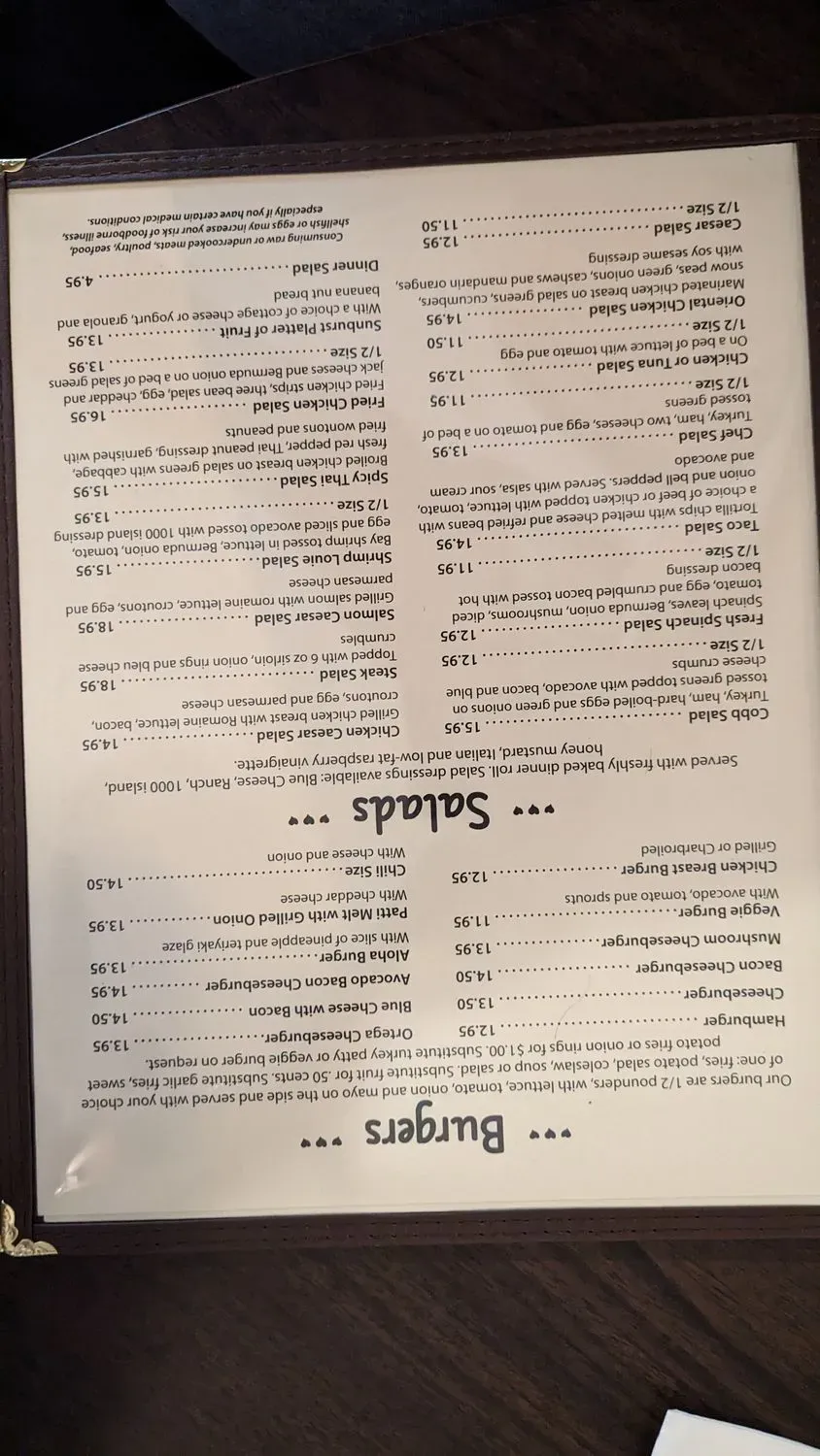 Menu 6