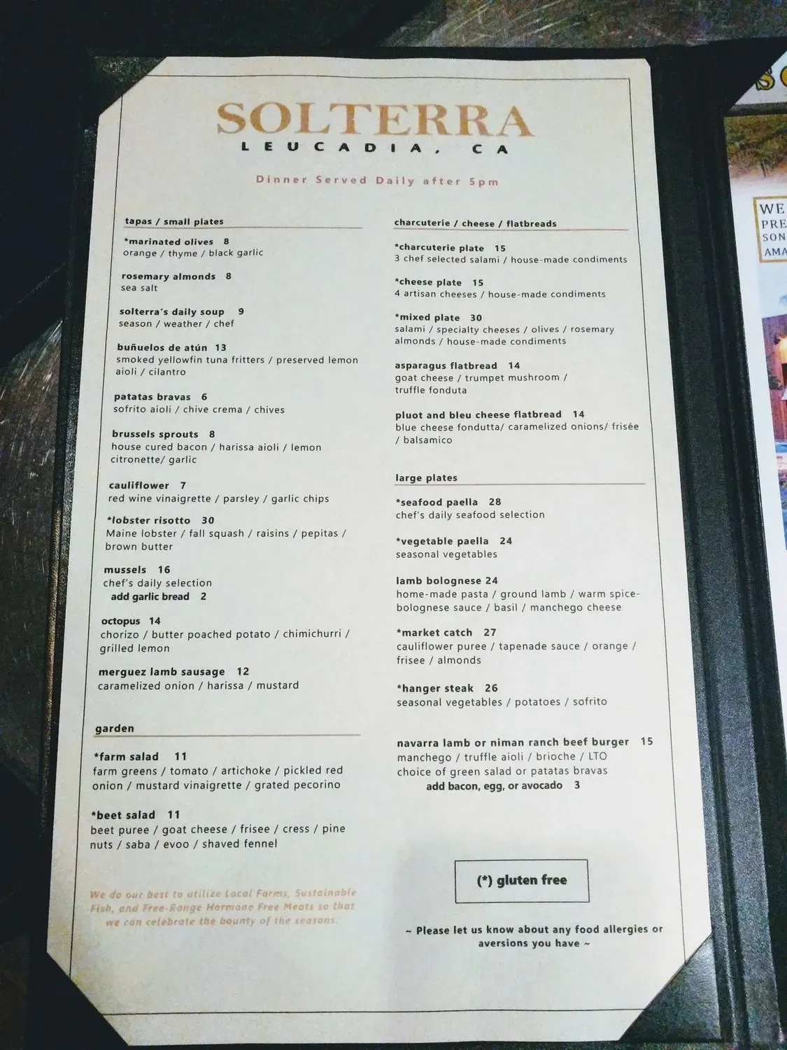 Menu 6