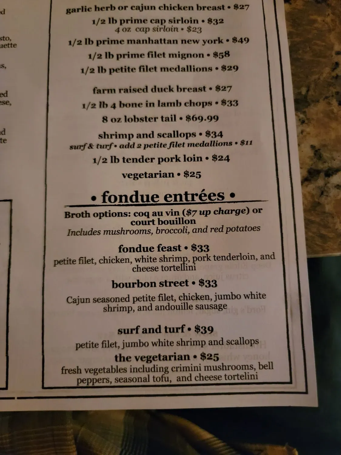 Menu 6