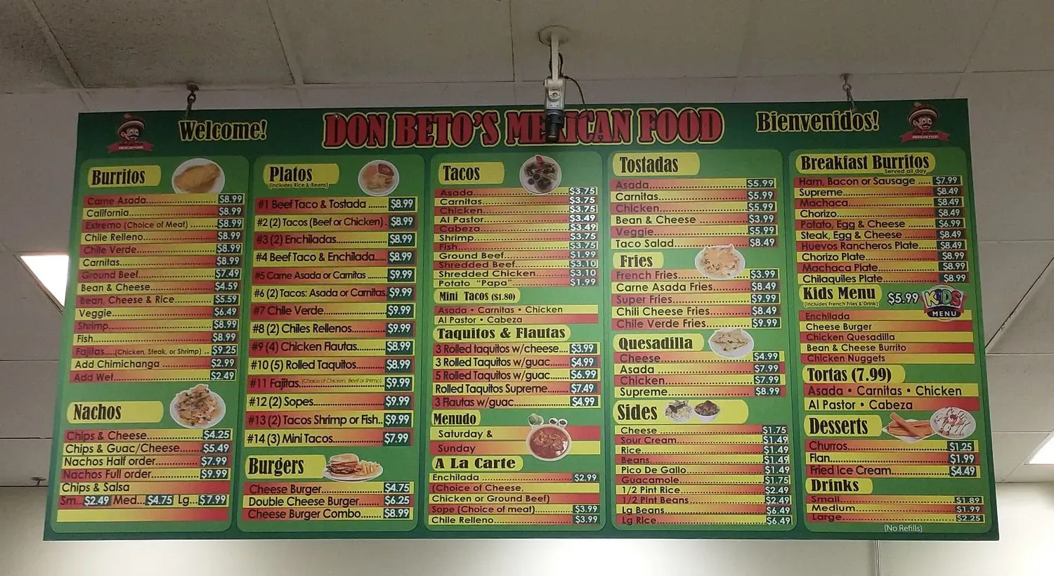 Menu 3