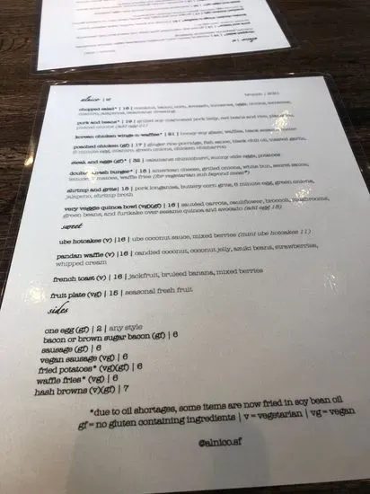 Menu 6