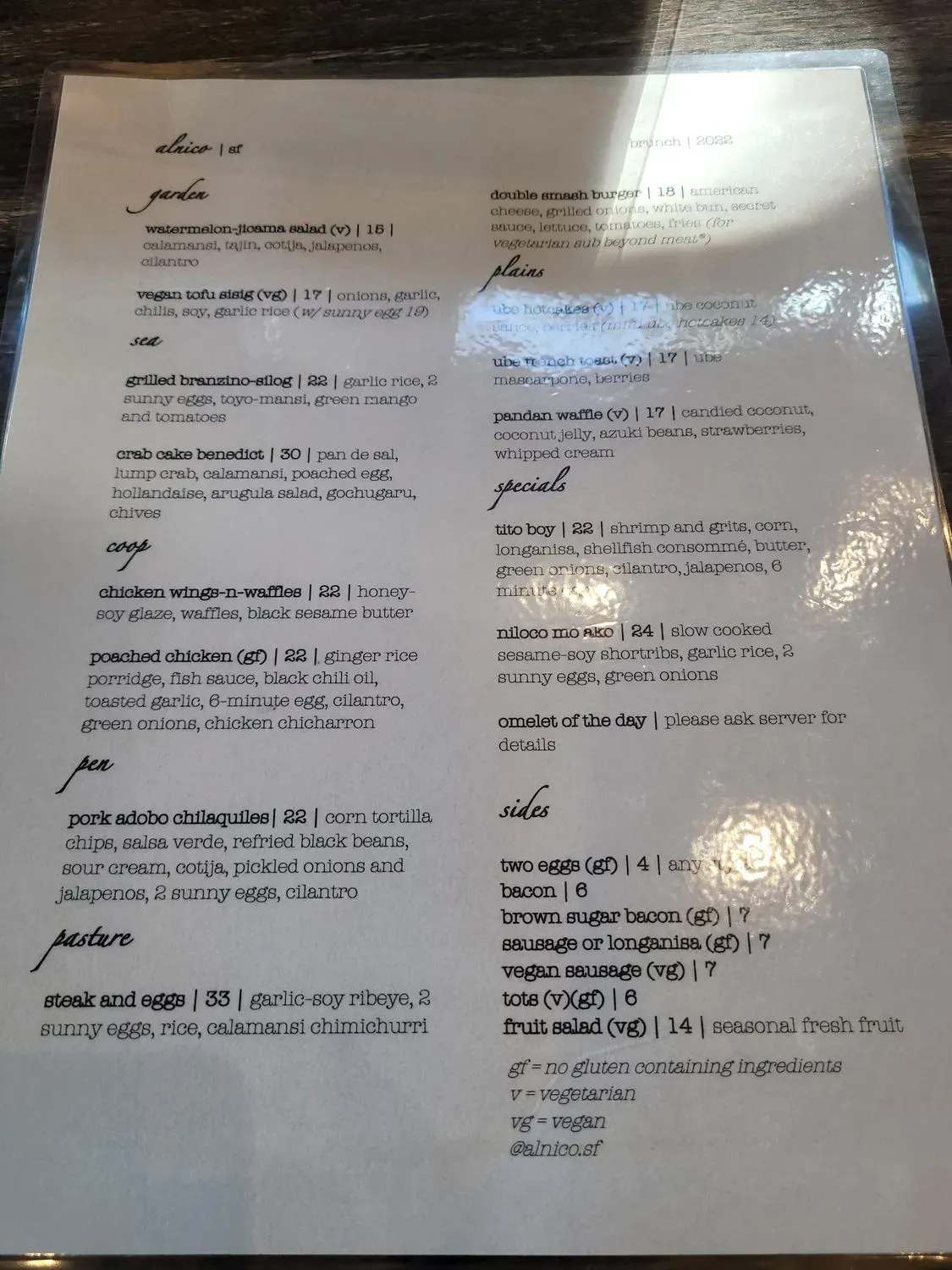 Menu 4