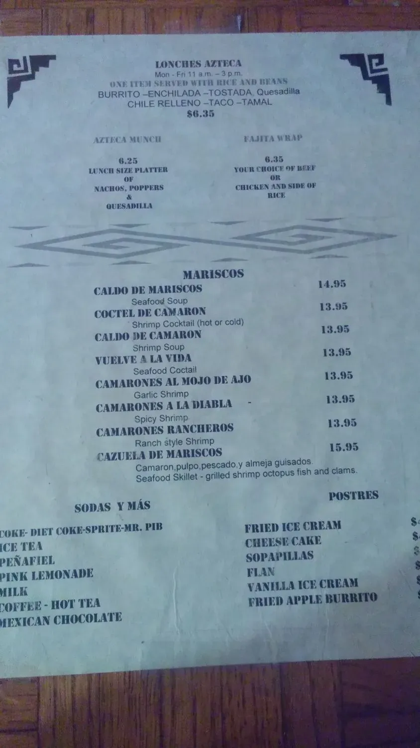 Menu 6