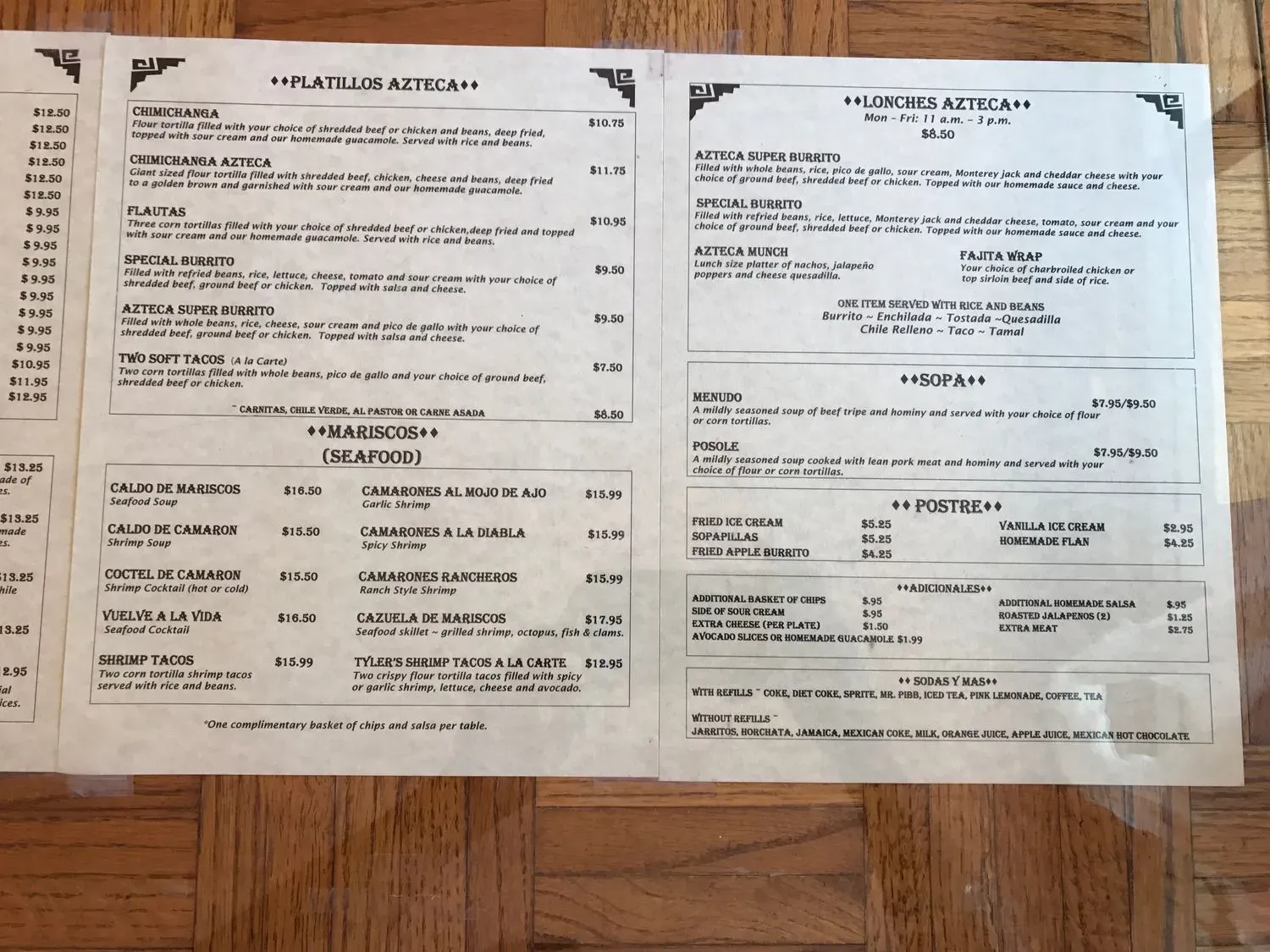 Menu 3