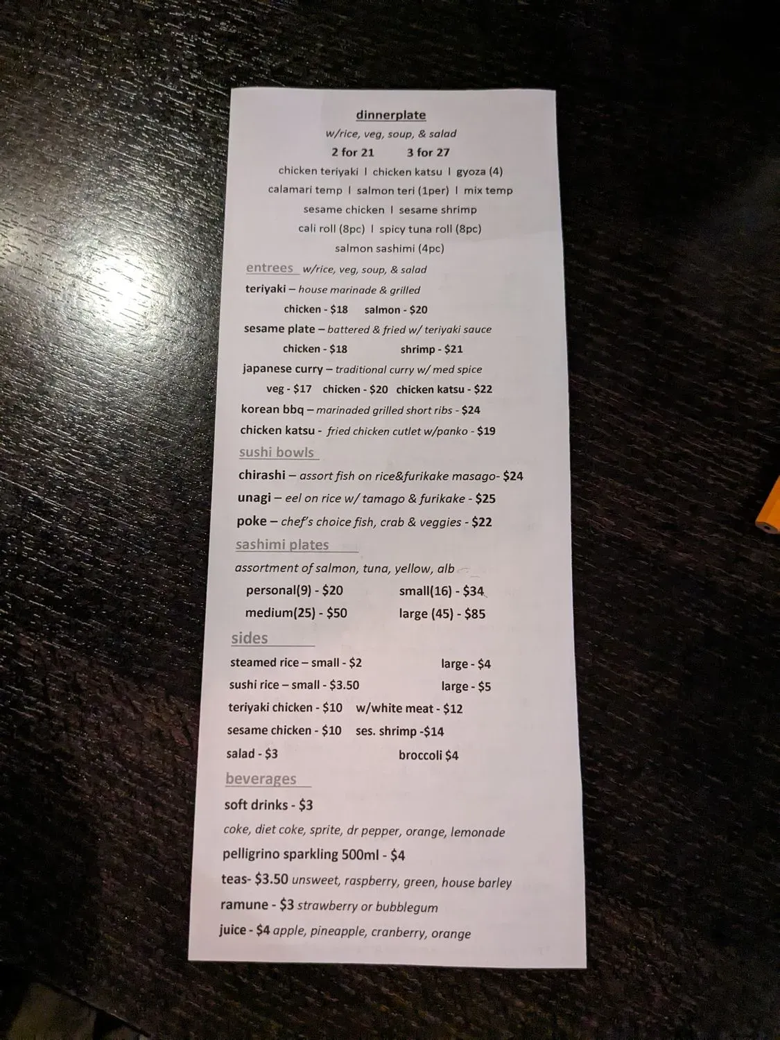 Menu 4