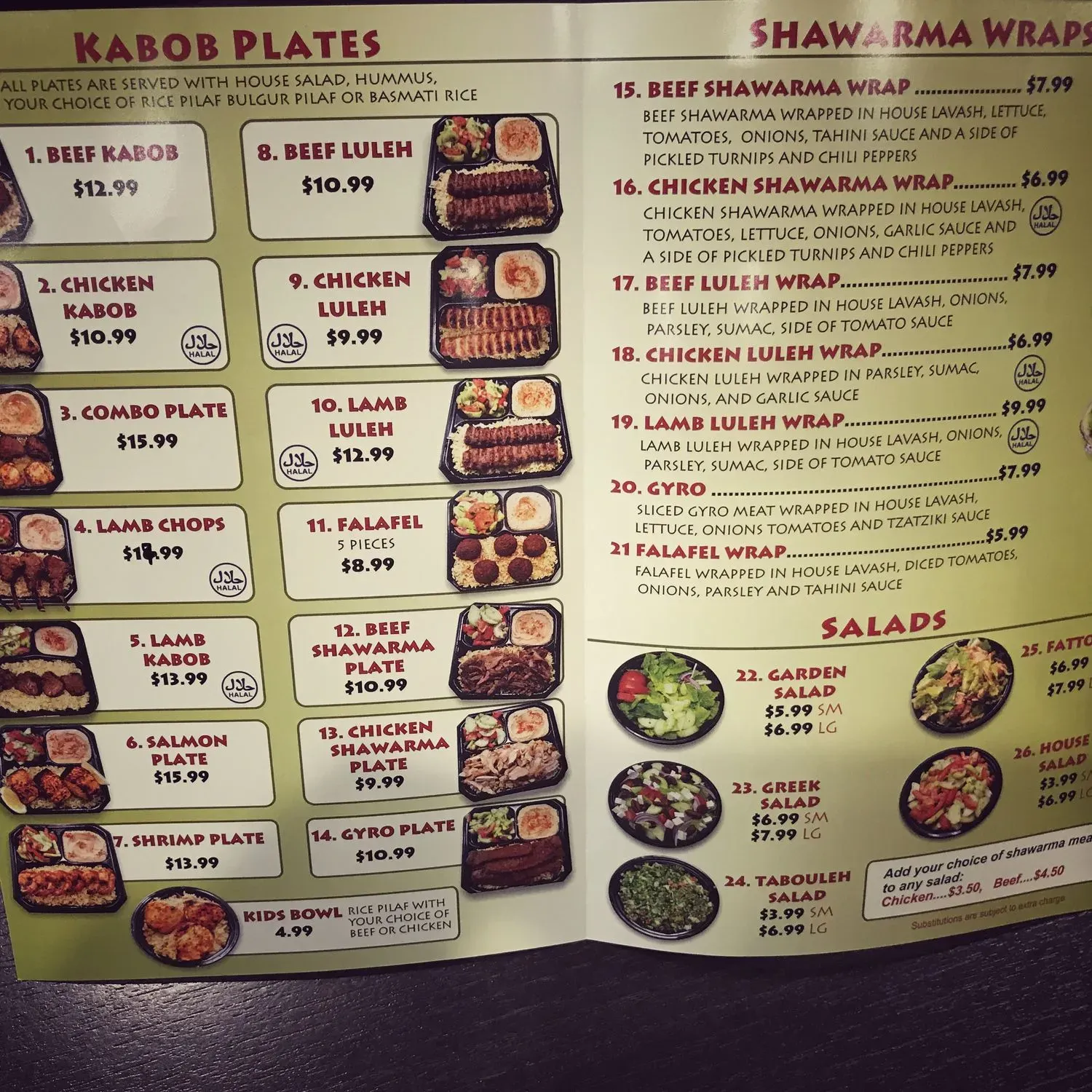 Menu 3