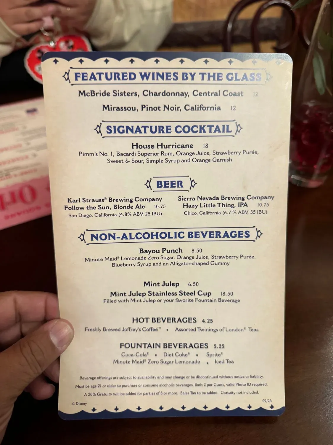 Menu 6