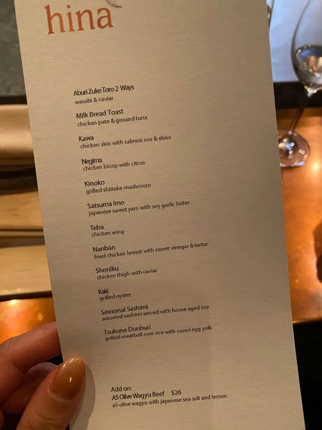 Menu 4