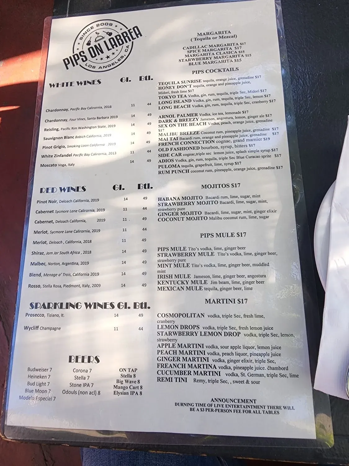 Menu 6