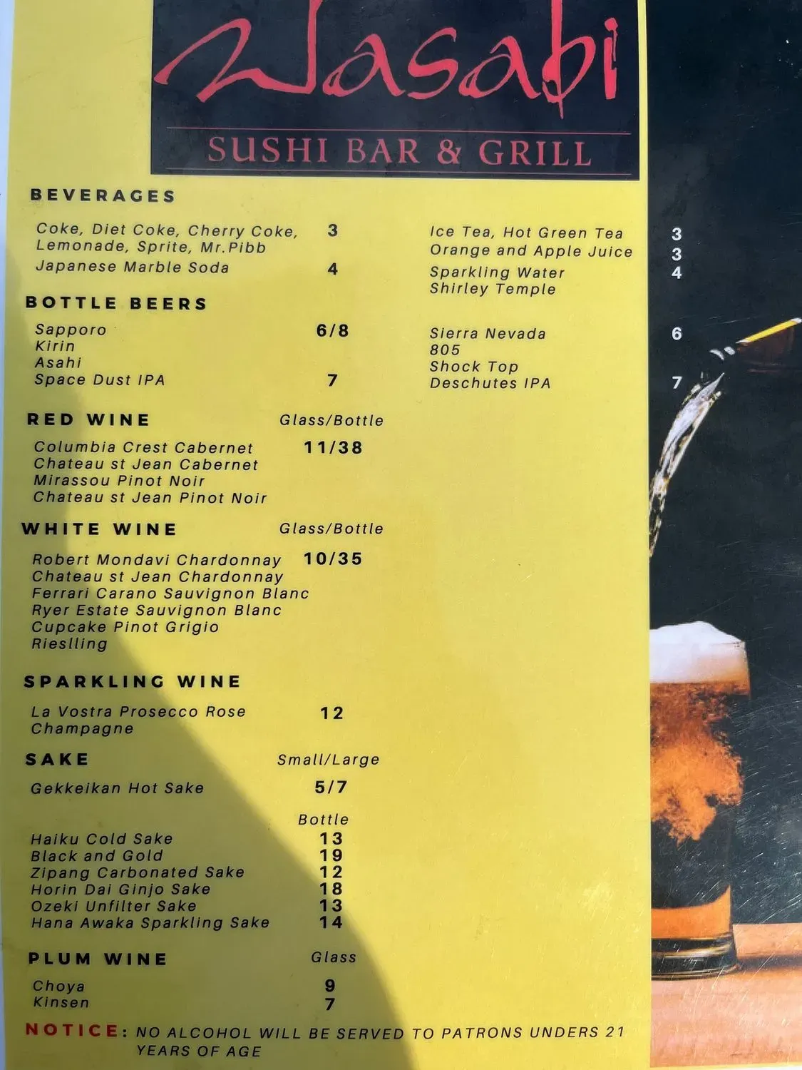 Menu 6