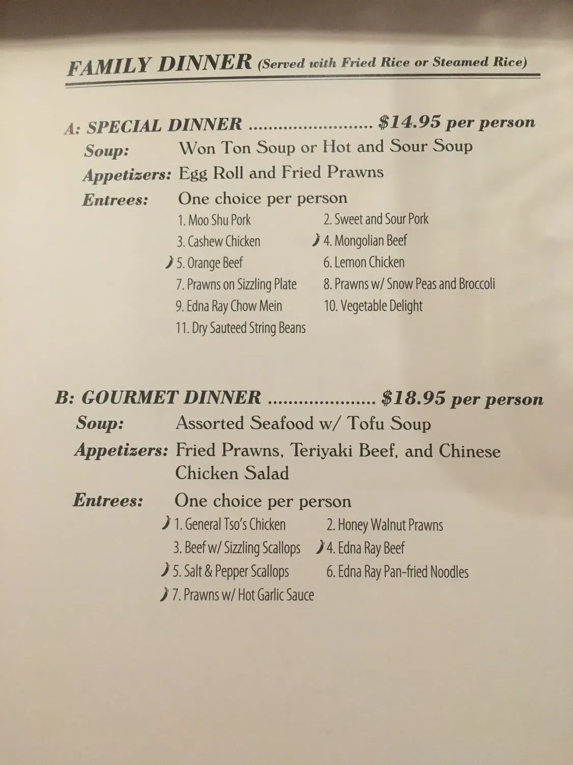 Menu 3