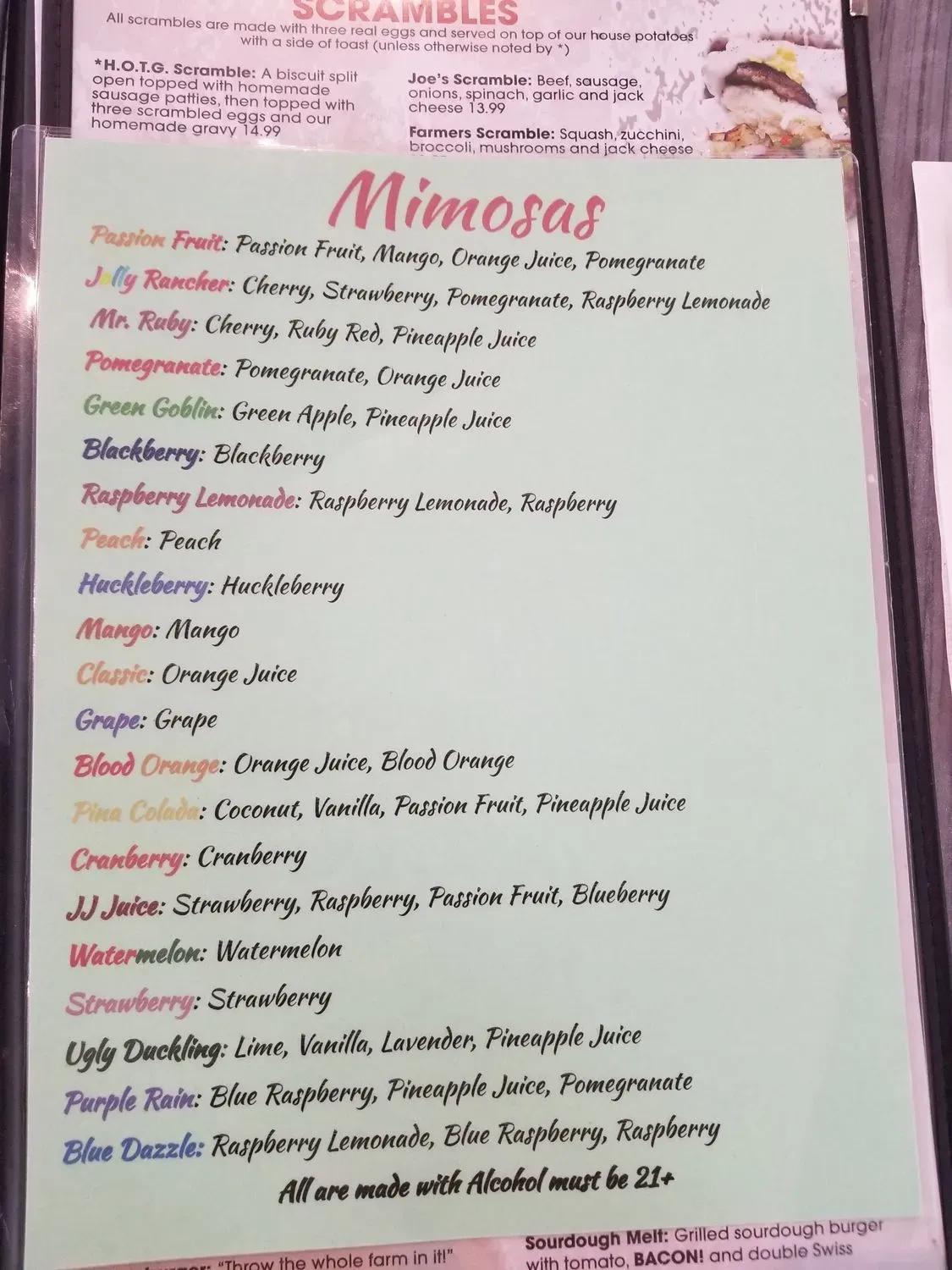 Menu 4